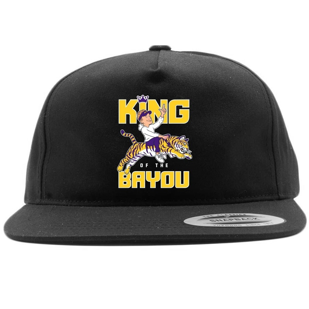 Snapback Lane Kiffin King Bayou LSU Hat